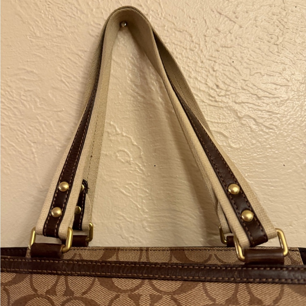 Coach Signature Tote - Picture 7 of 12